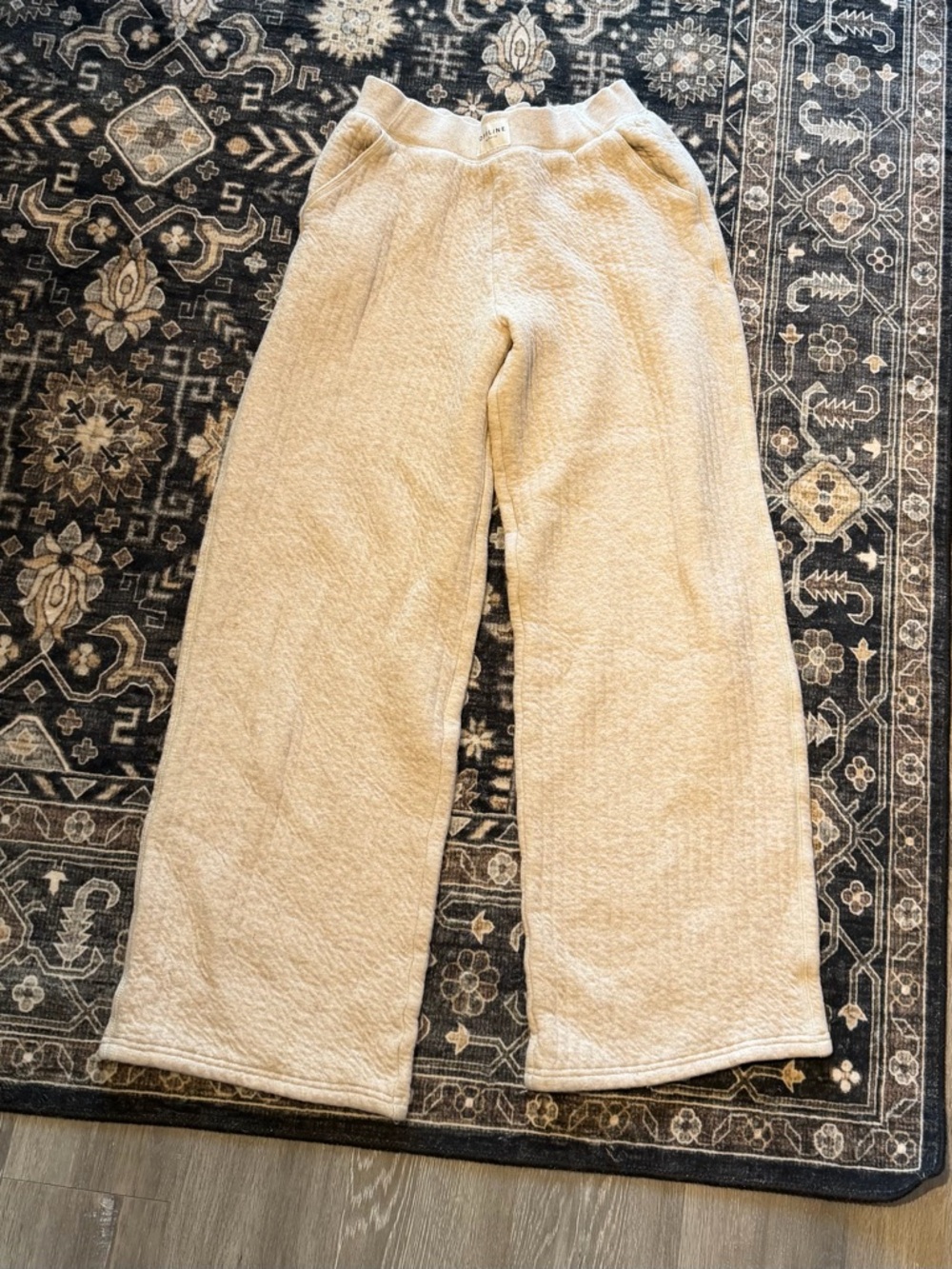 Offline by Aerie Coffee Run Pant in Cream